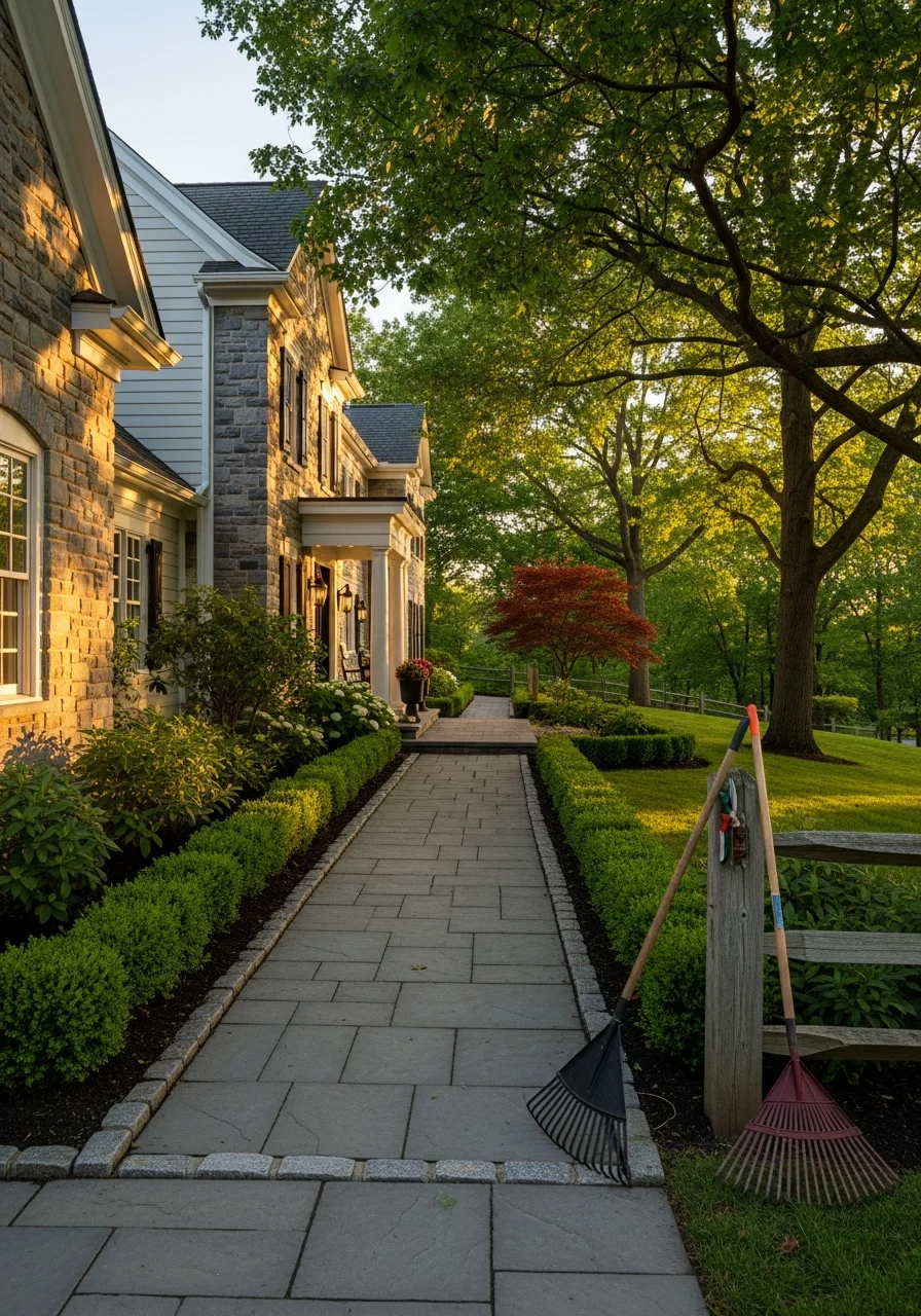 A service professional standing confidently at a Verbank property, representing local knowledge and dependable service.